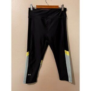Women's Under Armour Heat Gear Compression Capri Leggings Size M [EXCELLENT]